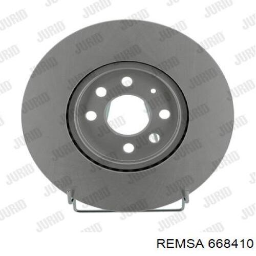 Диск переднього гальма Remsa 668410 ціна, від 42.13 USD