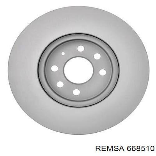 Диск переднього гальма Remsa 668510 ціна, від 40.05 USD