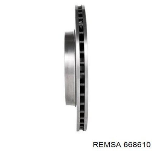 Гальмівні диски 668610 Remsa