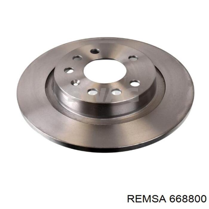 668800 Remsa диск гальмівний задній