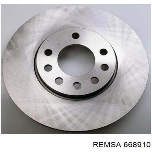 Диск гальмівний передній Remsa 668910
