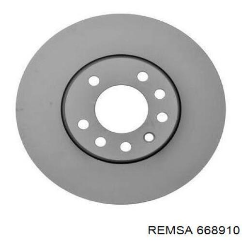 Диск переднього гальма Remsa 668910 ціна, від 42.43 USD