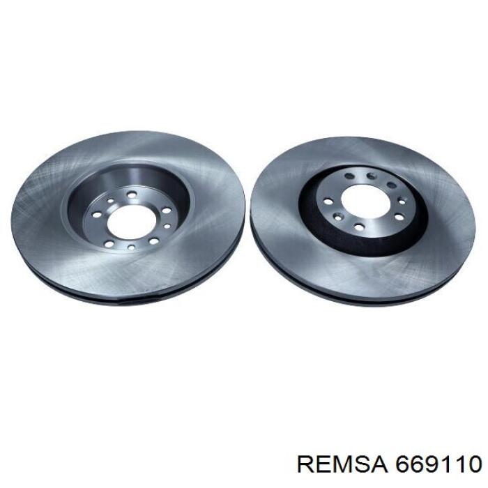 669110 Remsa Гальмо дискове переднє