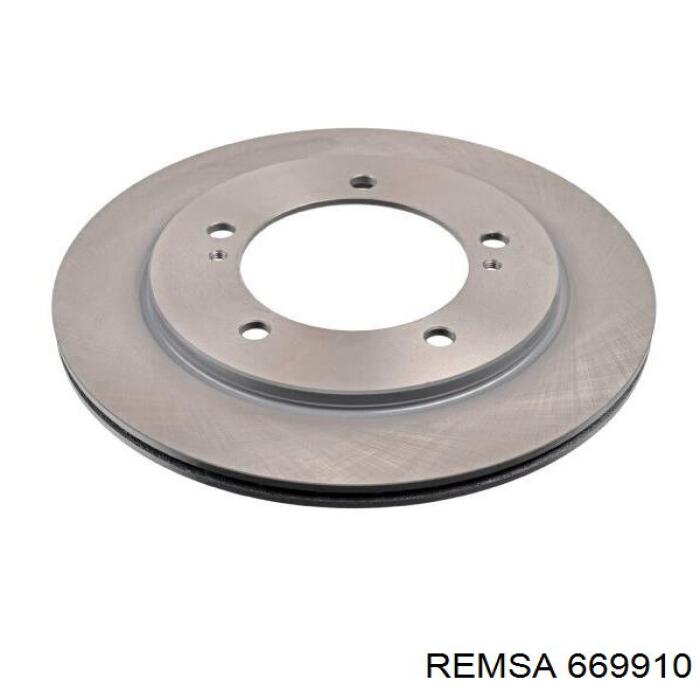 Диск переднього гальма Remsa 669910 ціна, від 35.30 USD
