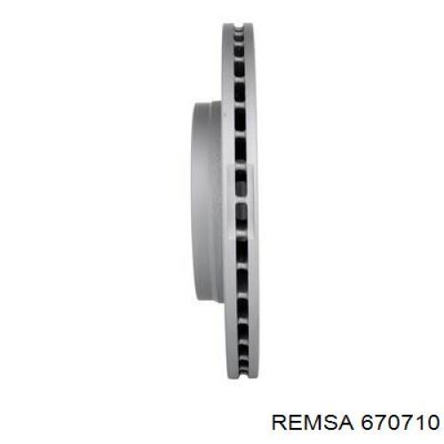 670710 Remsa Дискові гальма