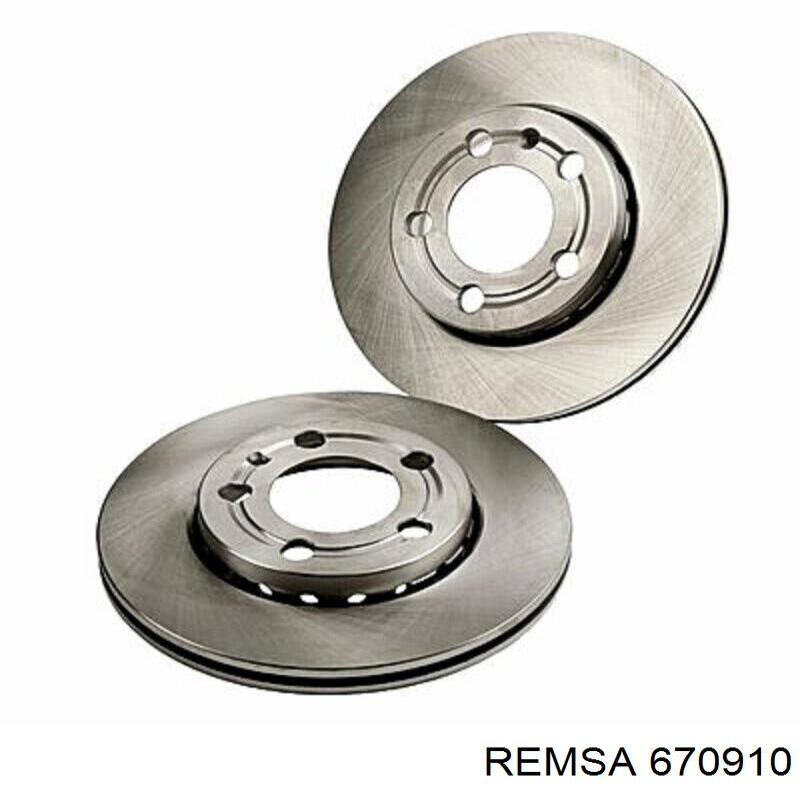 Купити 670910 Remsa Ротор гальмівний