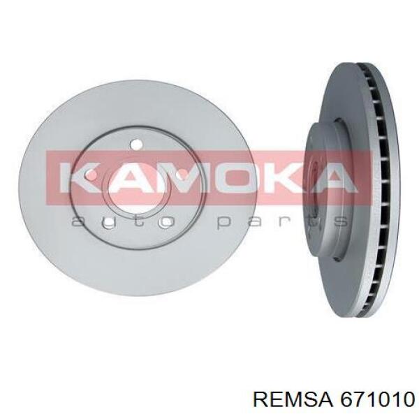Диск переднього гальма Remsa 671010 ціна, від 40.52 USD