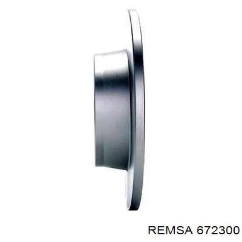 Купити 672300 Remsa Диск заднього гальма