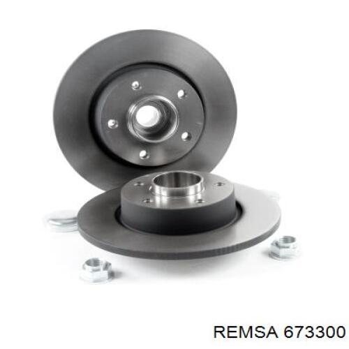 Гальмівні диски 673300 Remsa