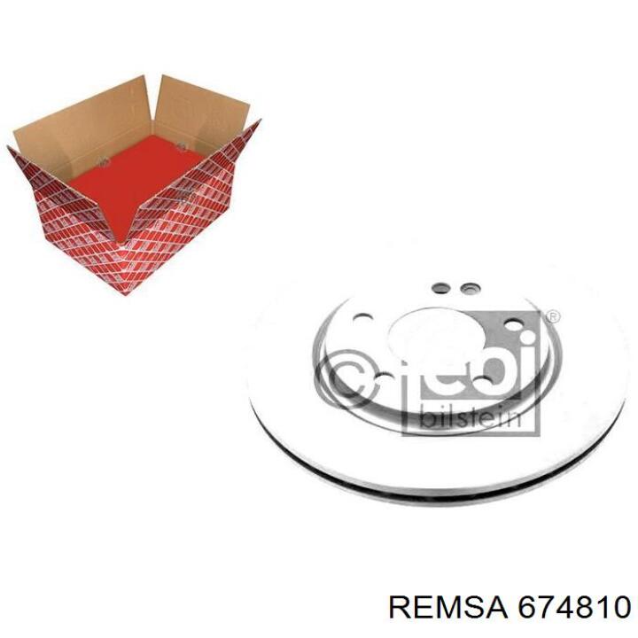 674810 Remsa Гальмо дискове переднє