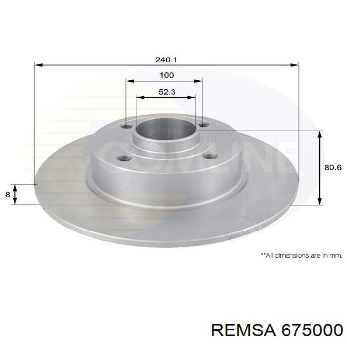 Задні дискові гальма Cifam 800722 ціна, від 36.53 USD