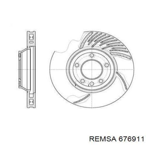 Купити 676911 Remsa Ротор гальмівний