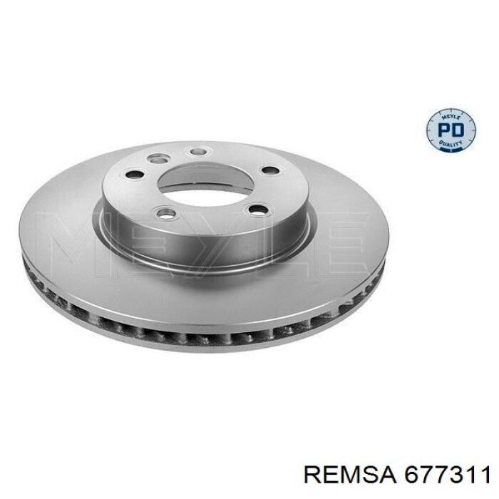 Диск гальмівний передній 677311 Remsa