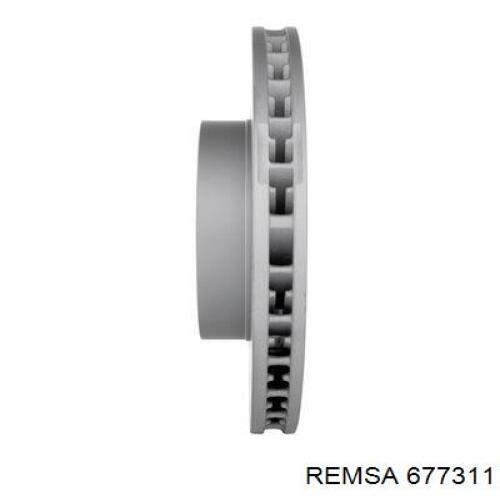 Диск переднього гальма Remsa 677311 ціна, від 65.89 USD