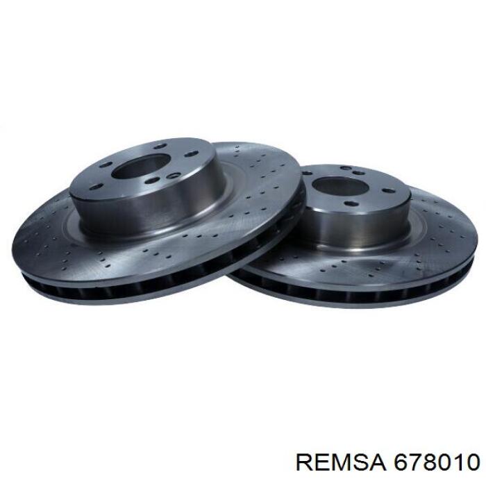 Диск гальмівний передній Remsa 678010