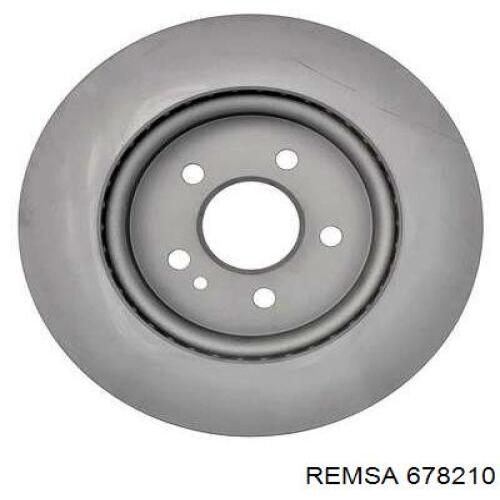 Диск гальмівний передній Remsa 678210
