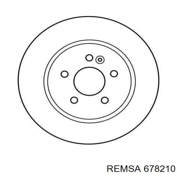Купити 678210 Remsa Ротор гальмівний