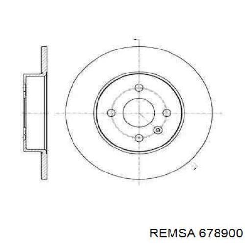 Задні дискові гальма Remsa 678900 ціна, від 27.28 USD