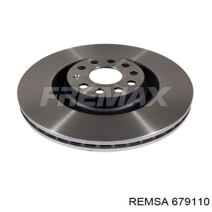 Диск переднього гальма Remsa 679110 ціна, від 77.51 USD