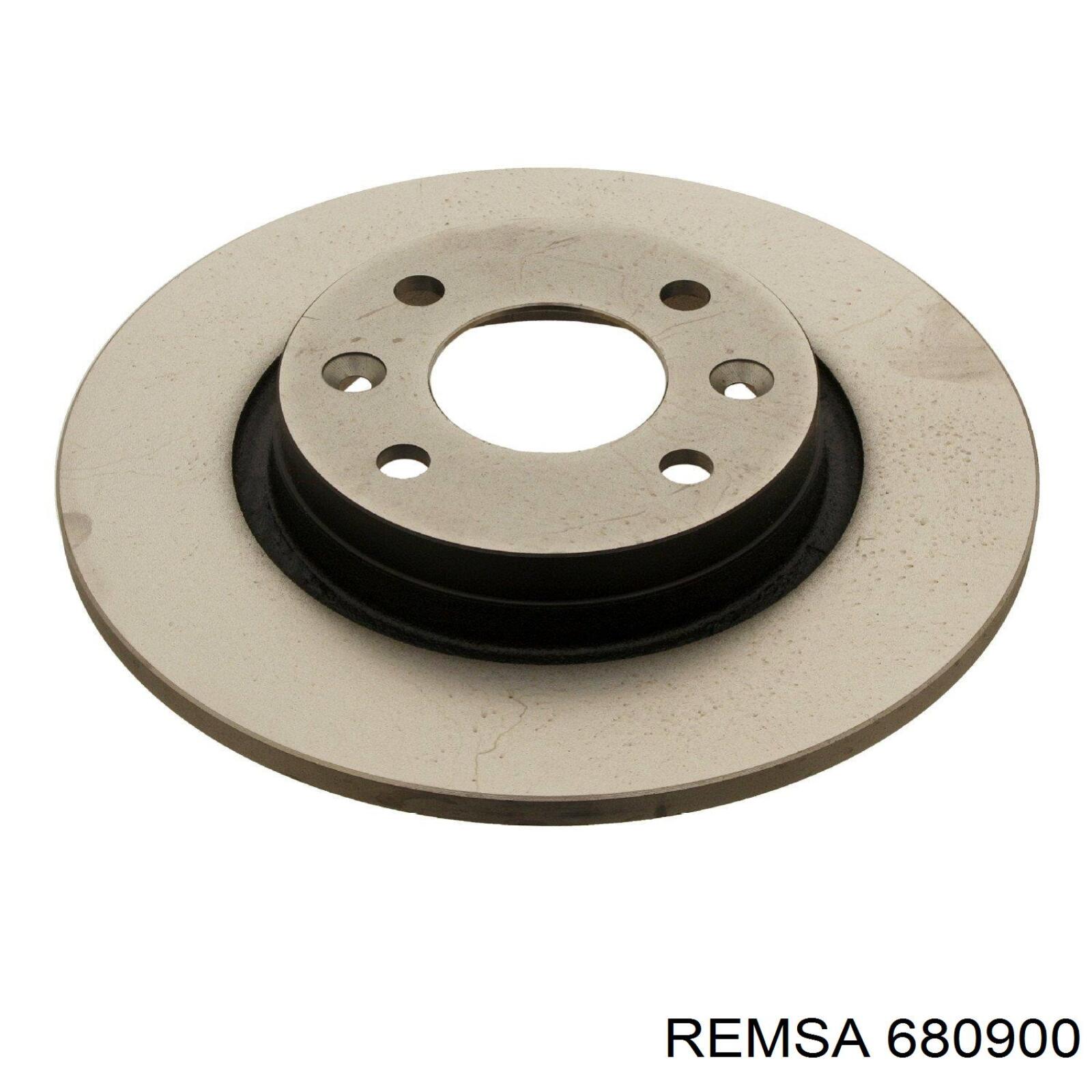Диск переднього гальма Remsa 680900 ціна, від 25.83 USD