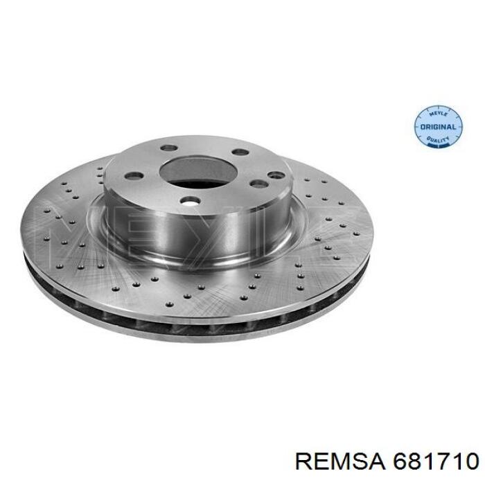 Диск переднього гальма Remsa 681710 ціна, від 69.04 USD