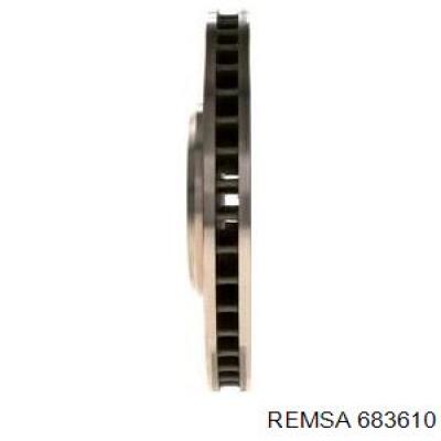 683610 Remsa Гальмо дискове переднє
