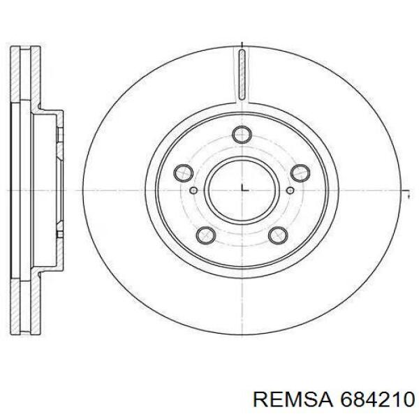 Купити 684210 Remsa Ротор гальмівний