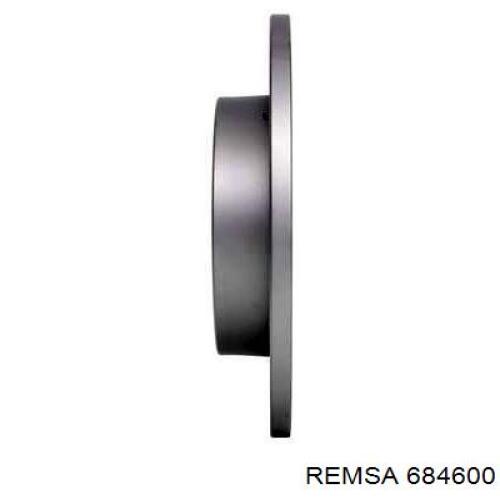 Купити 684600 Remsa Диск заднього гальма