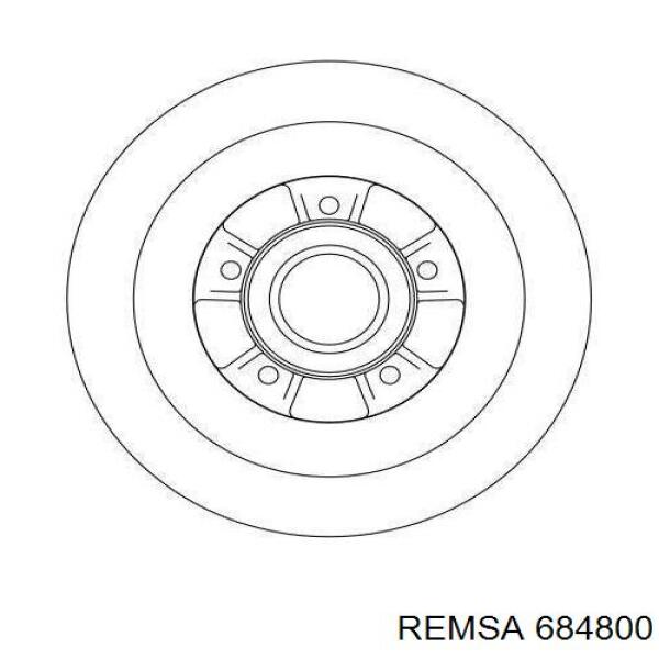 684800 Remsa Дискові гальма