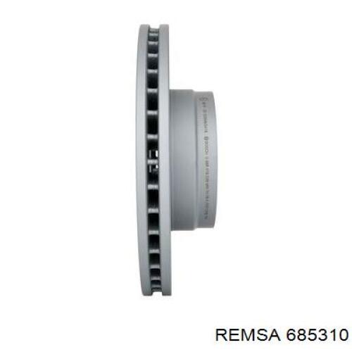 Гальмівні диски передні 685310 Remsa
