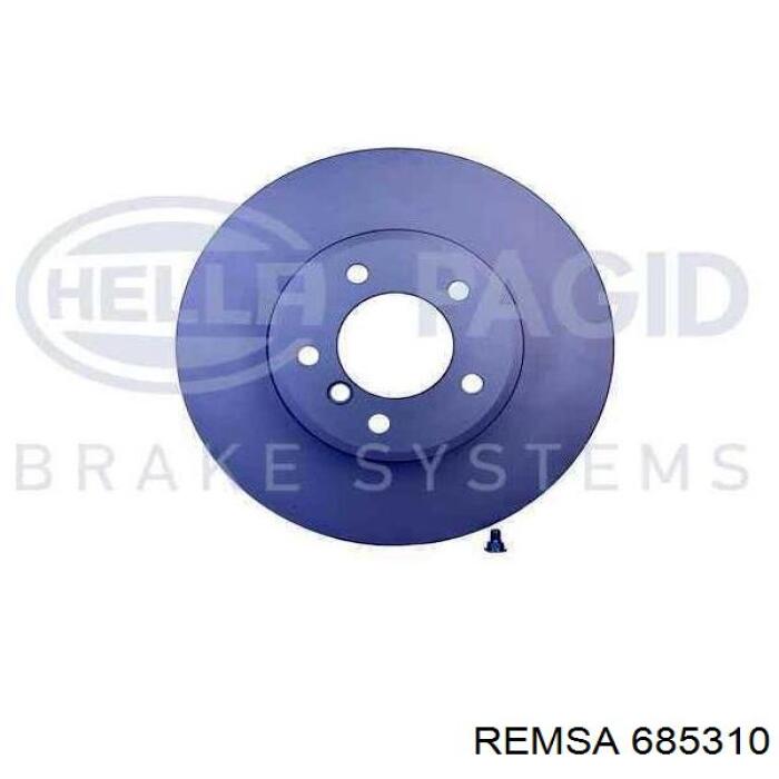 Диск переднього гальма Remsa 685310 ціна, від 69.68 USD