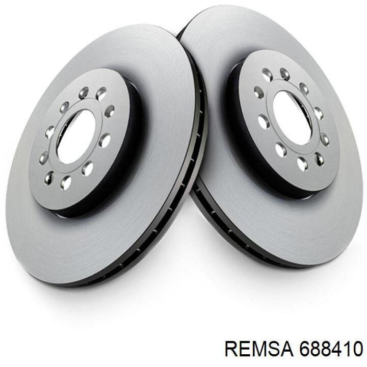 Диск гальмівний передній Remsa 688410