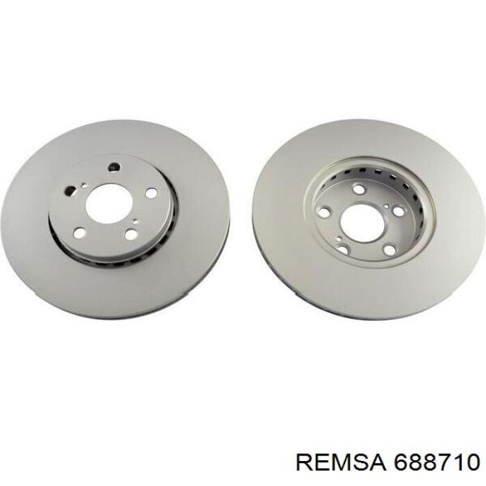 Диск переднього гальма Remsa 688710 ціна, від 36.92 USD