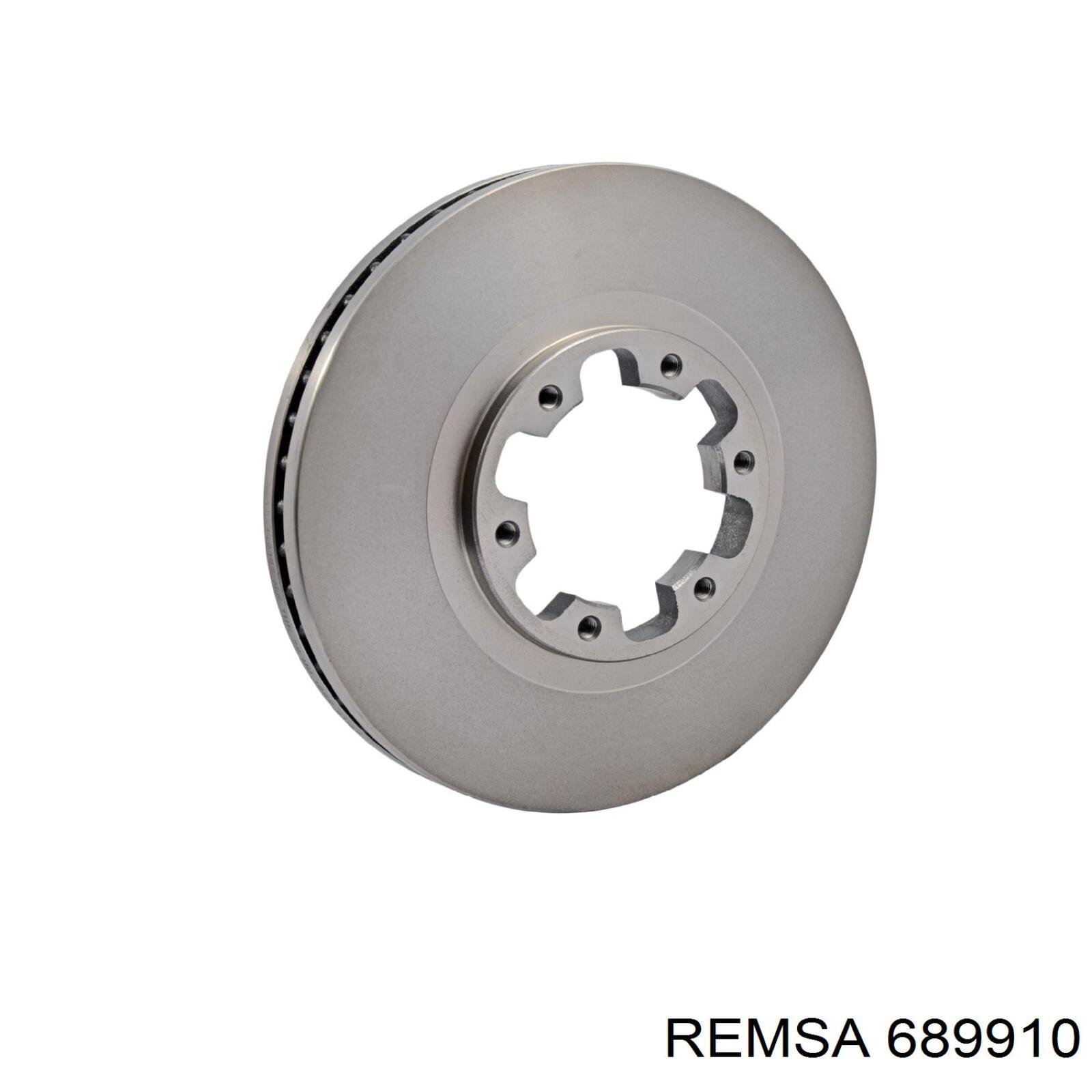 Диск гальмівний передній Remsa 689910
