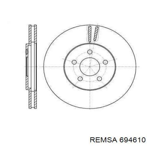 Купити 694610 Remsa Ротор гальмівний