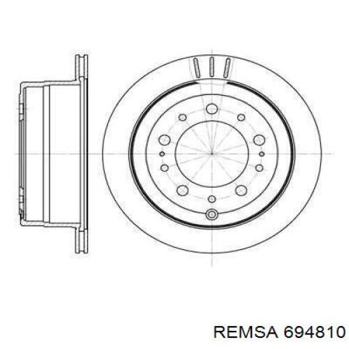 694810 Remsa Дискові гальма