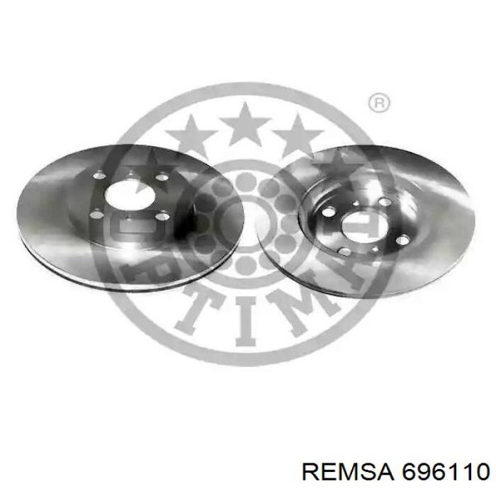 Гальмівні диски 696110 Remsa
