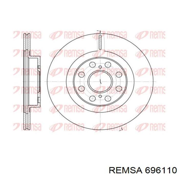 696110 Remsa Дискові гальма