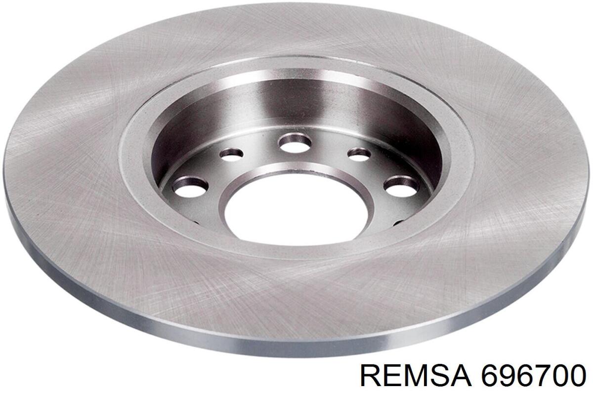Диск гальмівний задній Remsa 696700