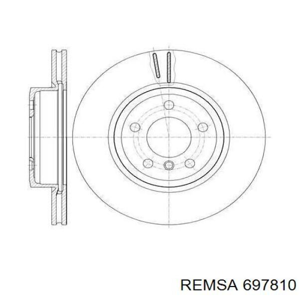 Купити 697810 Remsa Ротор гальмівний