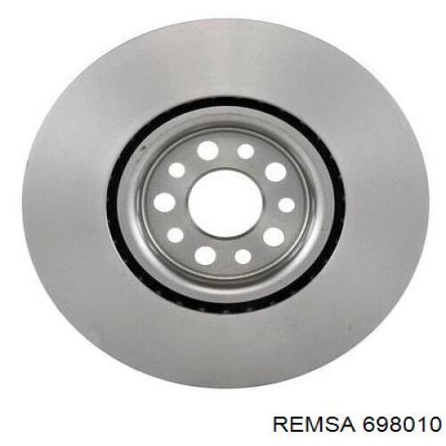 Диск гальмівний передній Remsa 698010