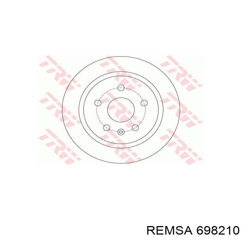 Купити 698210 Remsa Ротор гальмівний