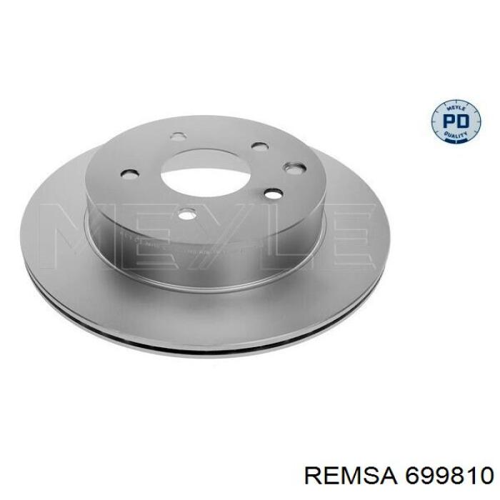 Диск гальмівний задній 699810 Remsa