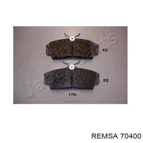 Передні тормозні колодки 70400 Remsa