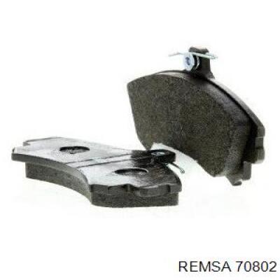 Купити 70802 Remsa Колодки гальмівні передні, дискові