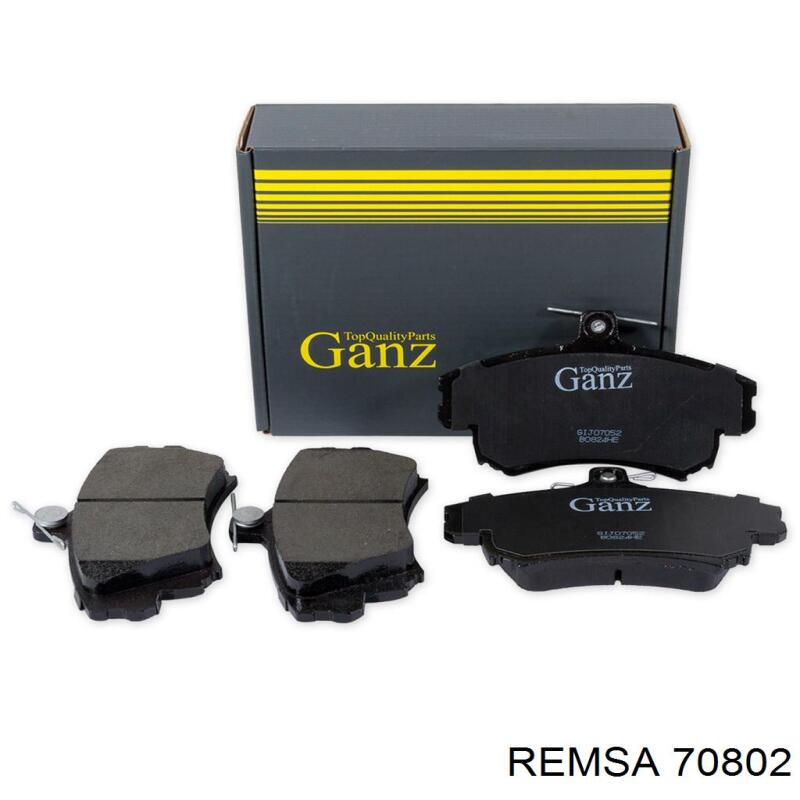 Тормозні колодки Remsa 70802