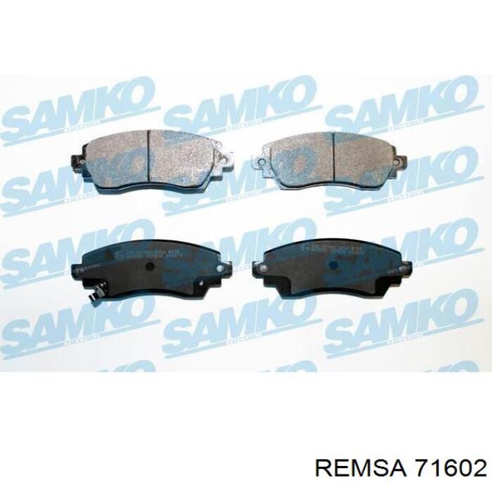 Гальмівні колодки Remsa 71602 ціна, від 17.76 USD