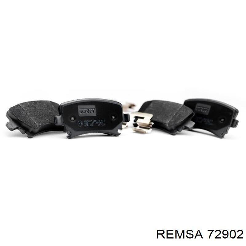 Задні гальмівні колодки Remsa 72902 ціна, від 15.51 USD