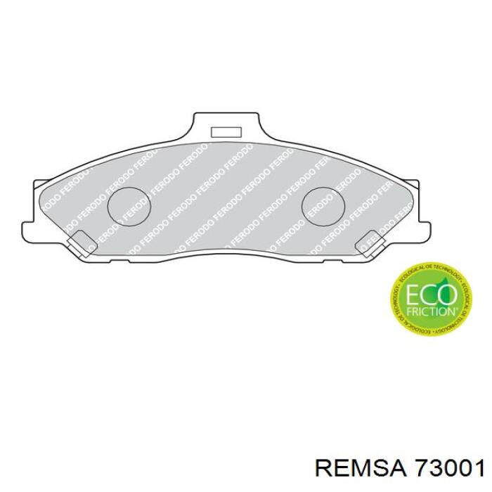 Гальмівні колодки Remsa 73001 ціна, від 29.24 USD