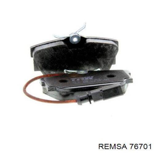 Задні дискові колодки Remsa 76701